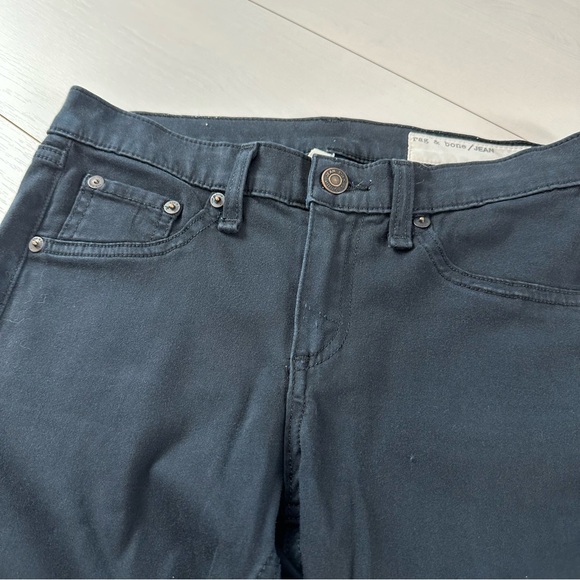 Rag & Bone Black Legging Jeans Size 26 - Picture 13 of 13